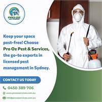 Pro Oz Pest & Services | Pest Control Sydney Pro Oz Pest & Services